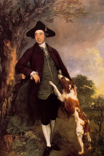 Portrait of George Venables Vernon 2nd Lord Vernon Thomas Gainsborough